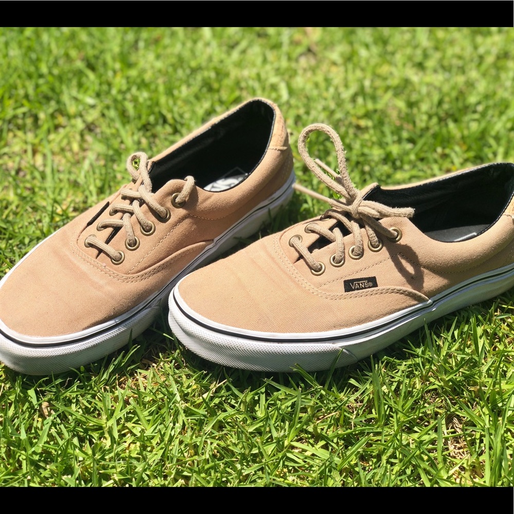 Tan Colored Bamboo Vans